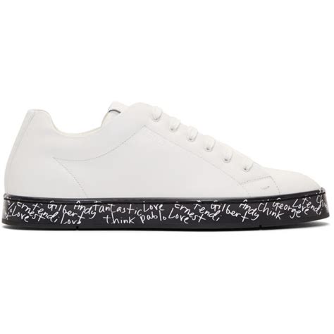 fendi vocabulary logo sneakers|FENDI logo.